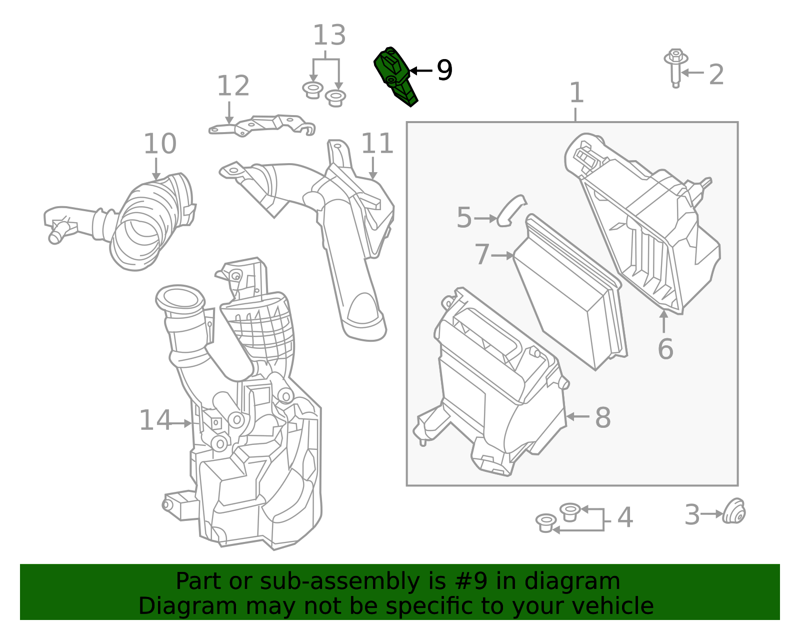 22680-1MG0A - Mass Air Flow Sensor 2013-2016 Nissan | Official Nissan ...