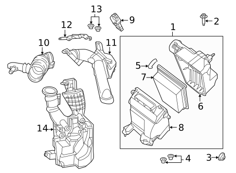 Air Intake for 2013 Nissan Sentra #0