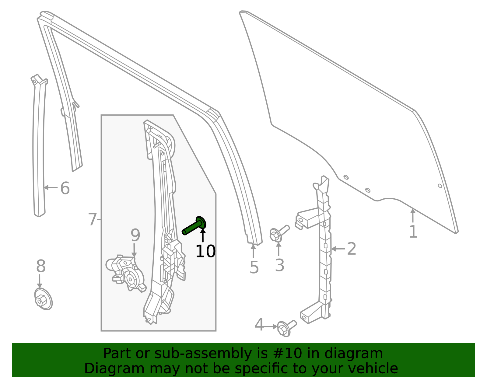 2023-2026 Ford Window Motor Screw ML3Z-00817-A | OEM Parts Online