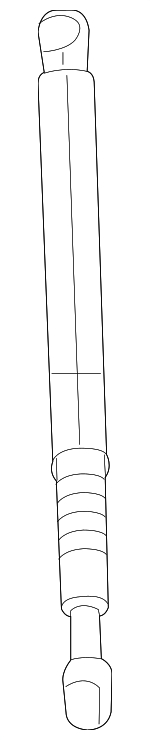 68328823AC - Body: Support Cylinder for Ram: 1500 Image