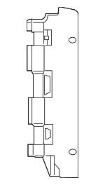 68311227AB - Body: Hinge for Ram: 1500 Image