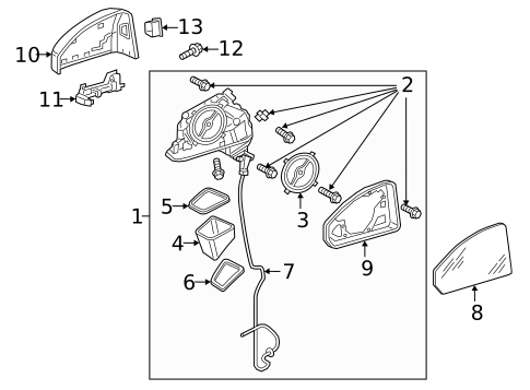 Mirrors for 2020 Audi TT Quattro #0