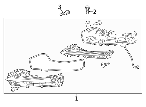 Daytime Running Lamp Components for 2020 Lexus NX300h #1