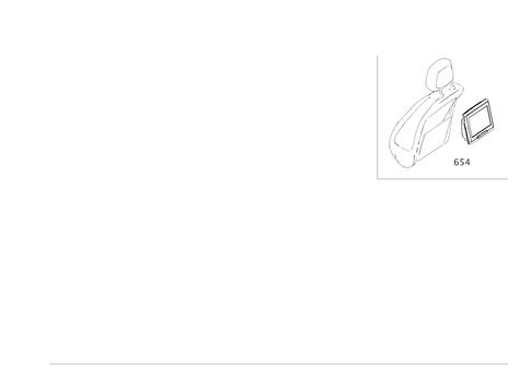 Rear Seat Entertainment System for 2016 Mercedes-Benz GLE 450 AMG&reg; #0