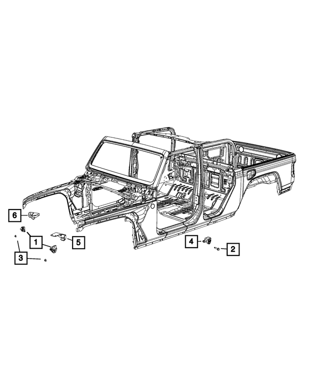 6507484AA - Electrical: Nut for Mopar Image
