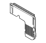 1EA121281C - Body: Rear Duct for Volkswagen Image