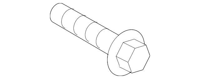 Track Bar Bolt - Porsche (N-910-205-02)