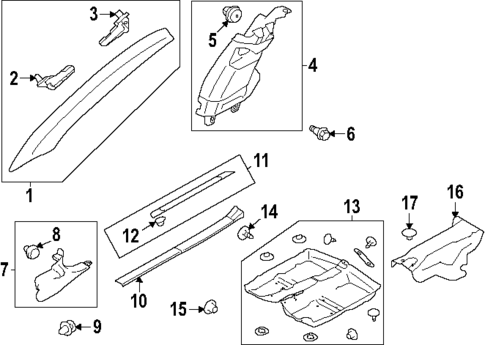 Interior Trim - Pillars for 2022 Subaru BRZ #0