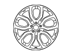 LR048432 - : Wheel, Alloy for Land-Rover Image