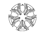LR073529 - : Wheel, Alloy for Land-Rover Image