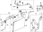 87821986 - Electric Propulsion System: Radiator for Cadillac: LYRIQ, OPTIQ | Chevrolet: Blazer EV, Equinox EV Image