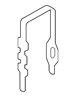 1J6860273 - Body: Strap for Volkswagen: Golf, Golf Alltrack, Golf SportWagen Image