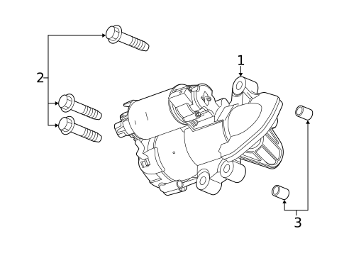 Starter for 2020 Cadillac XT4 #0