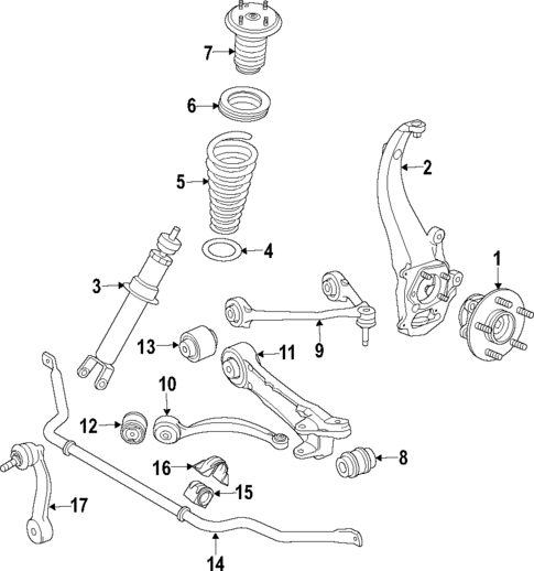 Suspension Components for 2014 Jaguar XKR #2