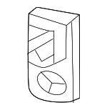 6941845010 - Body: Upper Rail Stop for Toyota: Sienna Image