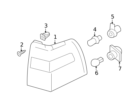 Bulbs - Chassis for 2015 Ford Expedition #1