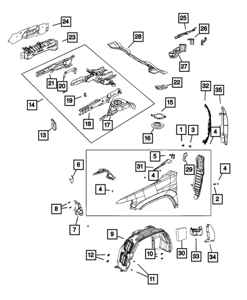 Fenders for 2019 Jeep Cherokee #0