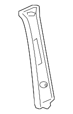 6241002020B0 - : Upper Center Pillar Trim for Toyota: Corolla Image