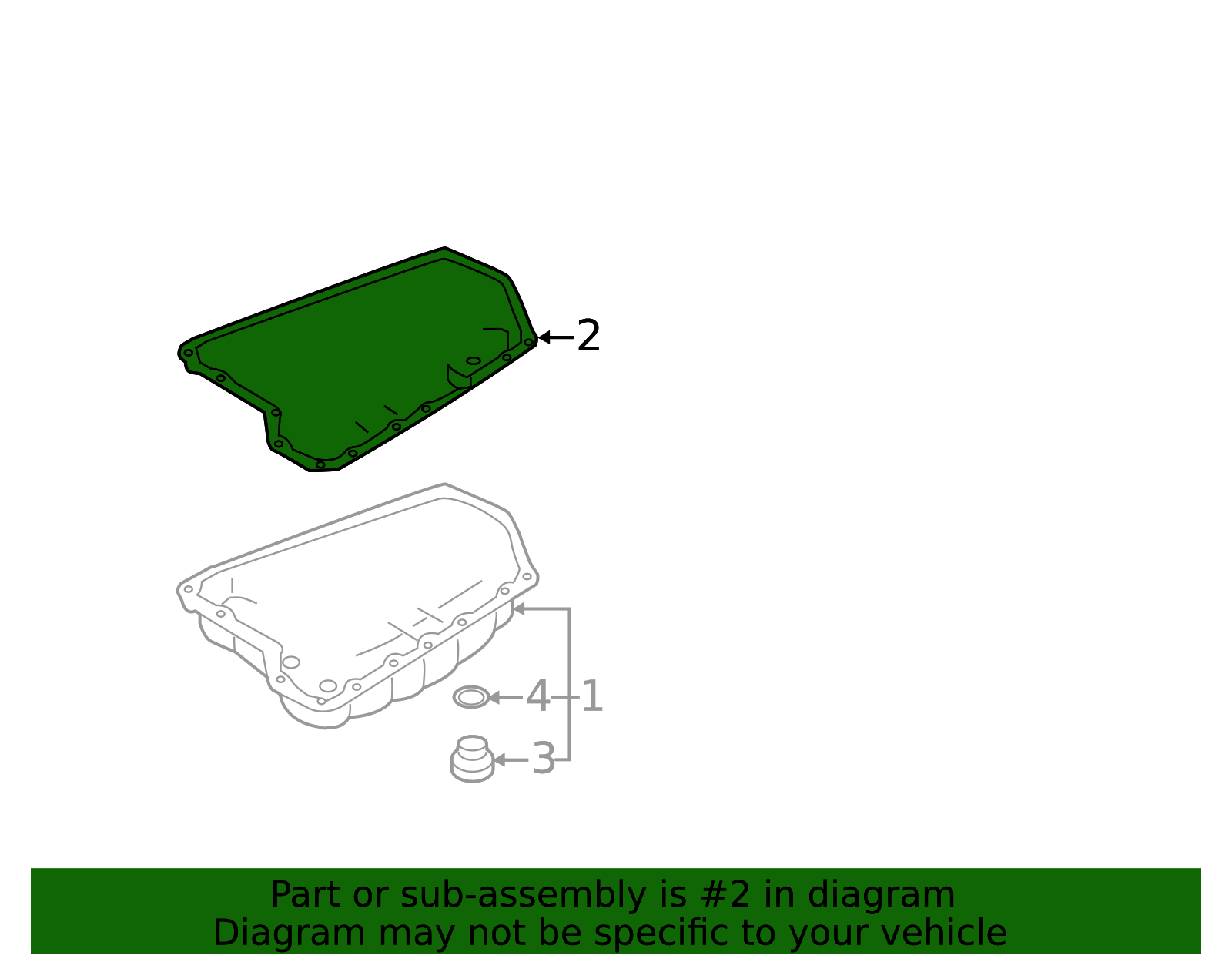 31397-1XE0A - Pan Gasket 2003-2014 Nissan | Official Nissan Parts