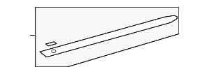 662490C081 - : Truck Bed Molding for Toyota Image