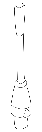 84538376331 - Electrical: Antenna Mast for BMW: 323Ci, 323i, 325Ci, 328Ci, 328i, 330Ci, M3 Image