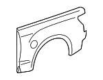 756410C040 - Body: Gravel Deflector for Toyota: Tundra Image