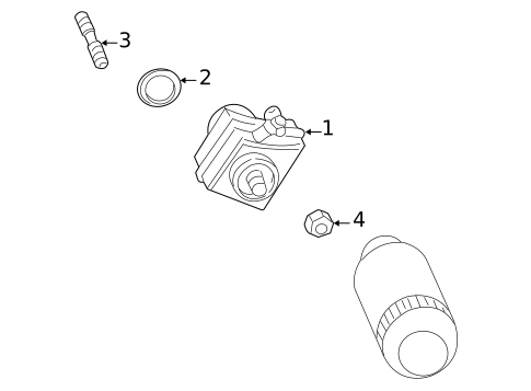 Engine Oil Cooler for 1998 Audi A6 #0