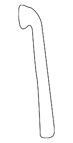 4L2Z7826596AA - Body: Rod for Ford: Explorer, Explorer Sport Trac | Lincoln: Aviator | Mercury: Mountaineer Image