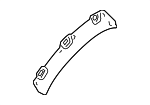 51777410643 - Body: Wheel Opening Molding Bracket for Mini Image