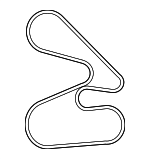 56992R70A01 - : Serpentine Belt for Honda: Accord, Accord Crosstour, Odyssey, Pilot Image