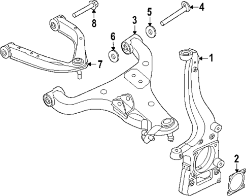 Suspension Components for 2025 Nissan Armada #0