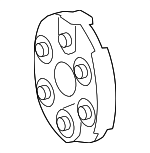 2064110100 - Driveline &amp; Axles: Drive Shaft Flex Joint for Mercedes-Benz Image