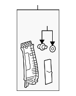 624100E020A0 - Body: Upper Center Pillar Trim for Lexus: RX350, RX450h Image