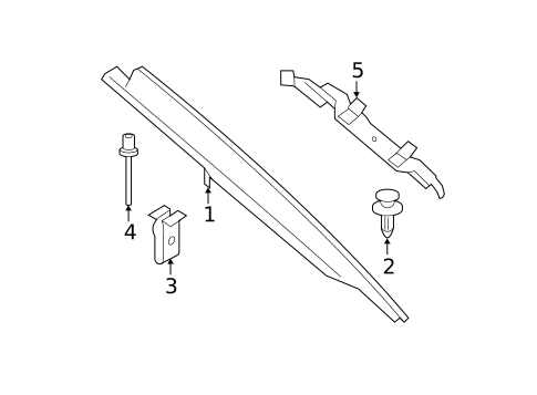 Interior Trim - Quarter Panels for 2017 BMW 340i #0