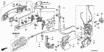 90101SEA000 - Body/Air Conditioning: SCREW, TAPPING for Acura Image