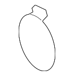 8V08632736PS - Body: Cap for Audi Image