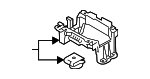 8V0863531 - Body: Mount Bracket for Audi Image