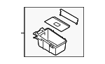 8V0863300C4PK - Body: Storage Box for Audi Image