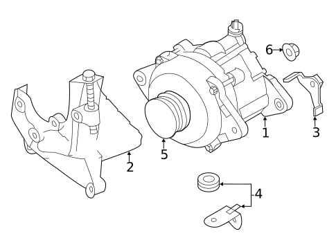 Alternator for 2018 Subaru WRX STI #0