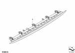 63256911909 - Lighting: Third Stoplamp for BMW: 645Ci, 650i, M6 Image image