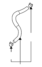 254153K200 - : Lower Hose for Hyundai: Sonata Image
