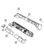 68024770AC - : Battery Cover for Mopar Image