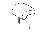 7196052240E3 - Body: Headrest, Center for Toyota: Yaris Image