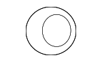 86128AN020 - Body: Knob for Toyota Image