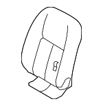 87600EZ04A - : Seat Back Assembly for Nissan Image
