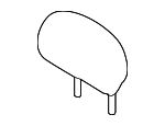864009FT0A - Body: Headrest for Nissan Image