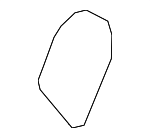 873313TA0A - Body: Seat Trim Panel for Nissan Image