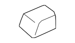 8783656C00 - Body: Seat Track Cap for Nissan Image