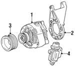 F3LY10344A - : Pulley for Ford Image