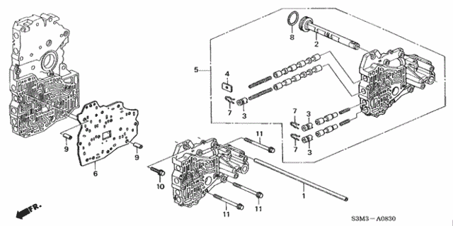Servo Body for 2002 Acura CL #0